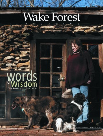 Wake Forest Magazine March 2003 - Past Issues - Wake Forest ...