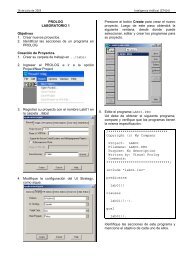 PROLOG LABORATORIO 1 Objetivos 1. Crear nuevos ... - Wiphala.net