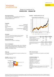 Fondfaktablad fÃ¶r BL - Global 50 - Pensionsmyndigheten