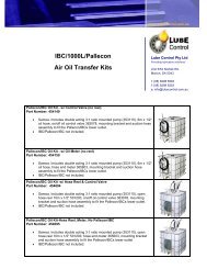 IBC/1000L/Pallecon Air Oil Transfer Kits - Lube Control