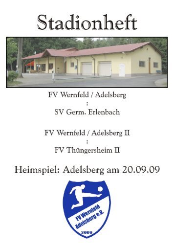 eV - FV Wernfeld/Adelsberg