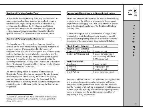 PDF Garden City Area Plan - Horry County Government