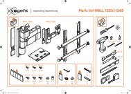 Parts list WALL 1325/1345 - Vogels