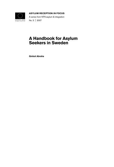 A Handbook for Asylum seekers in sweden - Tema asyl & integration