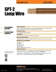 SPT-2 Lamp Wire - Cerro Wire and Cable Company