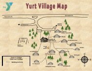 Detailed map of Yurt Village - YMCA of the Rockies