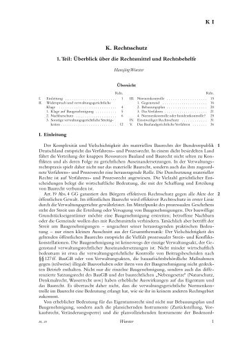 Ãbersicht Ã¼ber die Rechtsmittel und Rechtsbehelfe (Wurster), (pdf)