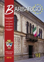 Magazine 2010 - Collegio Vescovile Barbarigo