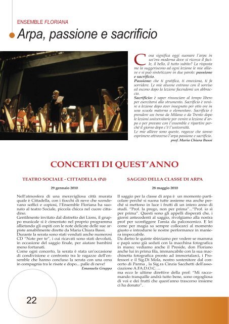 Magazine 2010 - Collegio Vescovile Barbarigo
