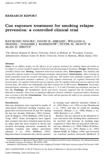 intervention treatment and relapse prevention paper The relapse prevention workbook for youth in treatment by charlene steen, phd, jd this classic workbook is written in straightforward and easy to understand language. intervention treatment and relapse prevention paper The relapse prevention workbook for youth in treatment by charlene steen, phd, jd this classic workbook is written in straightforward and easy to understand language.