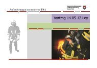 Vortrag 14.05.12 Loy - beim Kreisfeuerwehrverband Cloppenburg