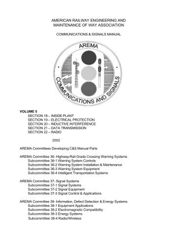 AREMA Communictaions and Signals.pdf - EngSoc