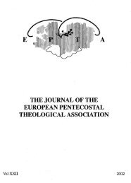 jepta 2002 22 - European Pentecostal Theological Association