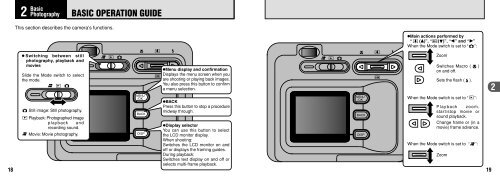 FinePix F401 Owner's Manual - Fujifilm Canada