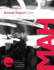 Annual Report 2011 - Santa Cruz Museum of Art and History