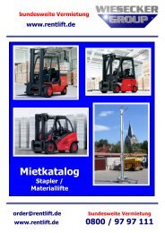 Download Stapler-Mietkatalog - Wiesecker Group
