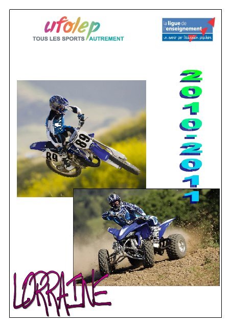 ufolep 54 - Bienvenue sur le site officiel de l'Amicale Motocross de ...