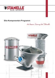 Silo-Komponenten-Programm - STANELLE Silos + Automation GmbH