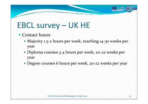 Opportunities and Challenges - EBCL - Eu.com