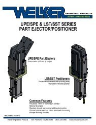 PE-ST CATALOG - Welker Engineered Products