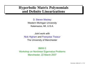 Hyperbolic Matrix Polynomials and Definite Linearizations