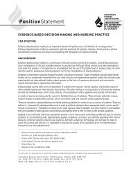 Evidence-Based Decision-Making And Nursing Practice - NurseONE