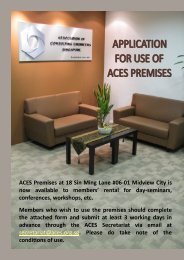 ACES Premises at 18 Sin Ming Lane #06-01 Midview City is now ...