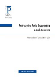 Restructuring Radio Broadcasting in Arab Countries