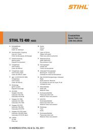 stihl ts 400