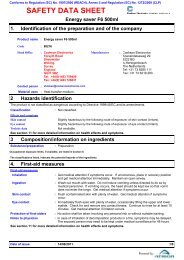 SAFETY DATA SHEET - Trademate Home Page