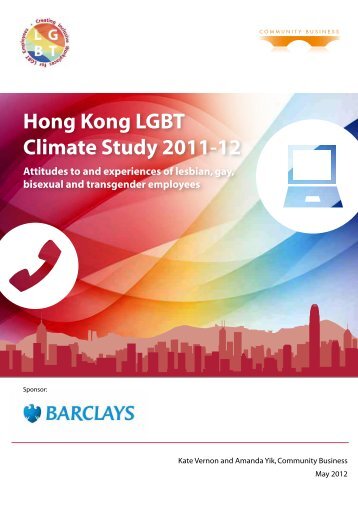 Hong Kong LGBT Climate Study 2011-12 - Community Business