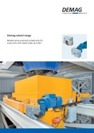 Demag wheel range - Poduri rulante