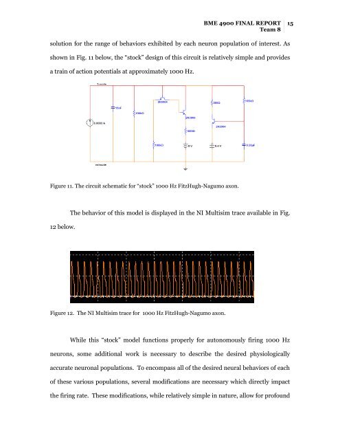 BME 4900 Final Report - Biomedical Engineering - University of ...