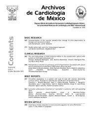 ACMX CNT-SOM.indd - Archivos de CardiologÃ­a de MÃ©xico