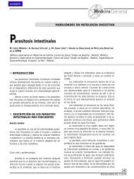 143 Parasitosis intestinales - Revista Medicina General y de Familia