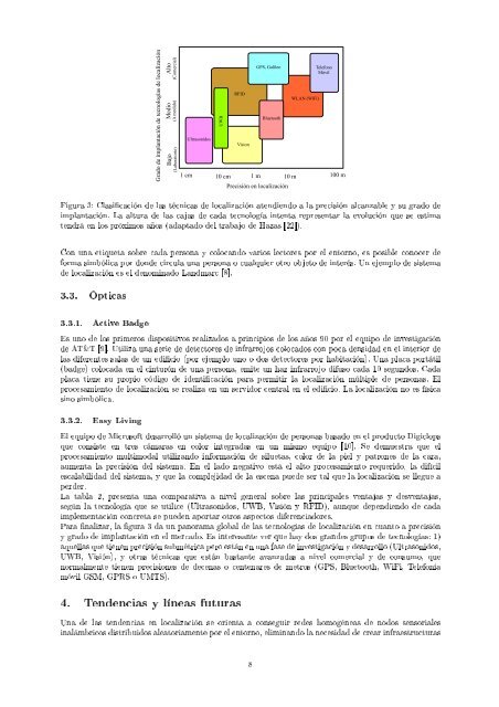 Tecnologías sensoriales de localización para ... - ResearchGate