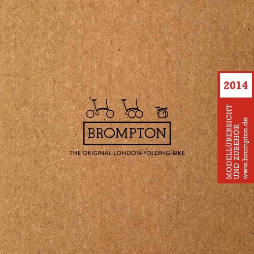 Brompton Katalog 2014