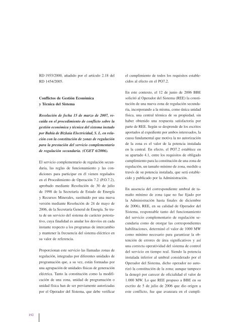 Memoria 2007 â â - EnergÃ­a Diario