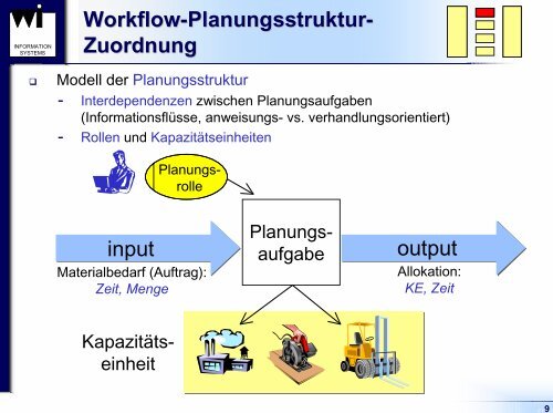 Workflow-basierte Produktionsplanung und -steuerung