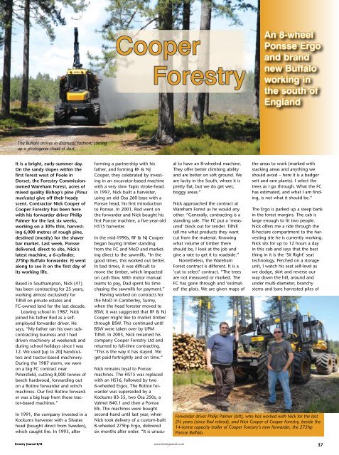 Cooper Forestry - Forestry Journal
