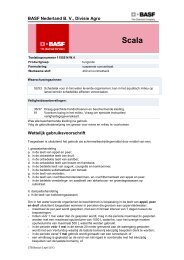 Etiket Scala - Basf