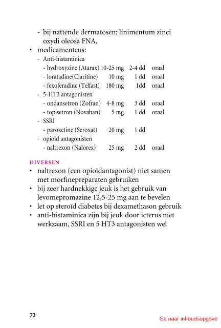 Richtlijnen voor palliatieve zorg in de huisartsenpraktijk (jaartal)