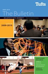 The Bulletin - USS at Tufts - Tufts University