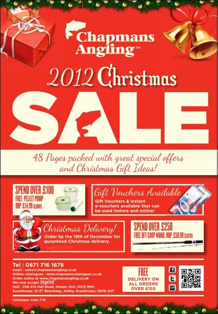 Christmas Sale 2012 C16 - Chapmans Angling