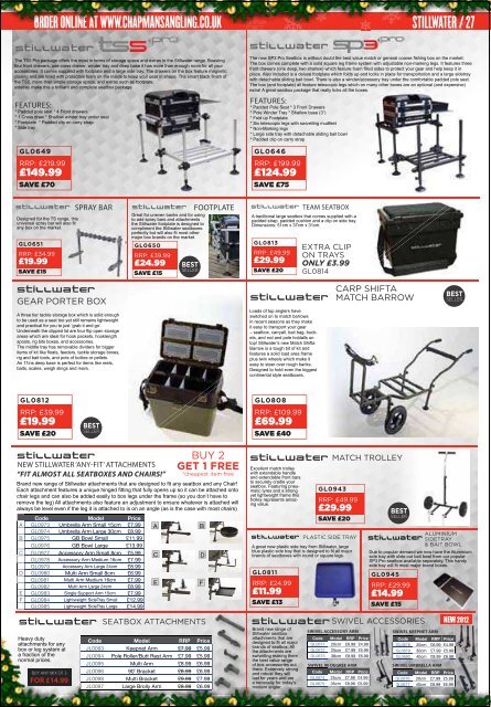 Christmas Sale 2012 C16 - Chapmans Angling