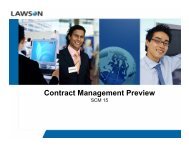 Lawson Contract Management - Digital Concourse