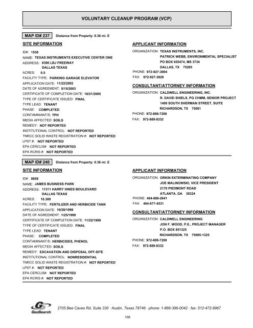 Hazardous materials report limited phase i environmental site