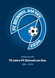 wir drucken [fast] alles. - FC Beinwil am See