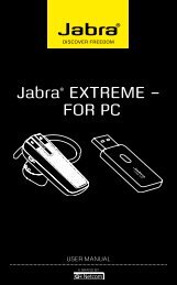 Jabra EXTREME User Manual