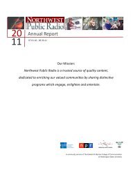 Annual Report - NPR Digital Services